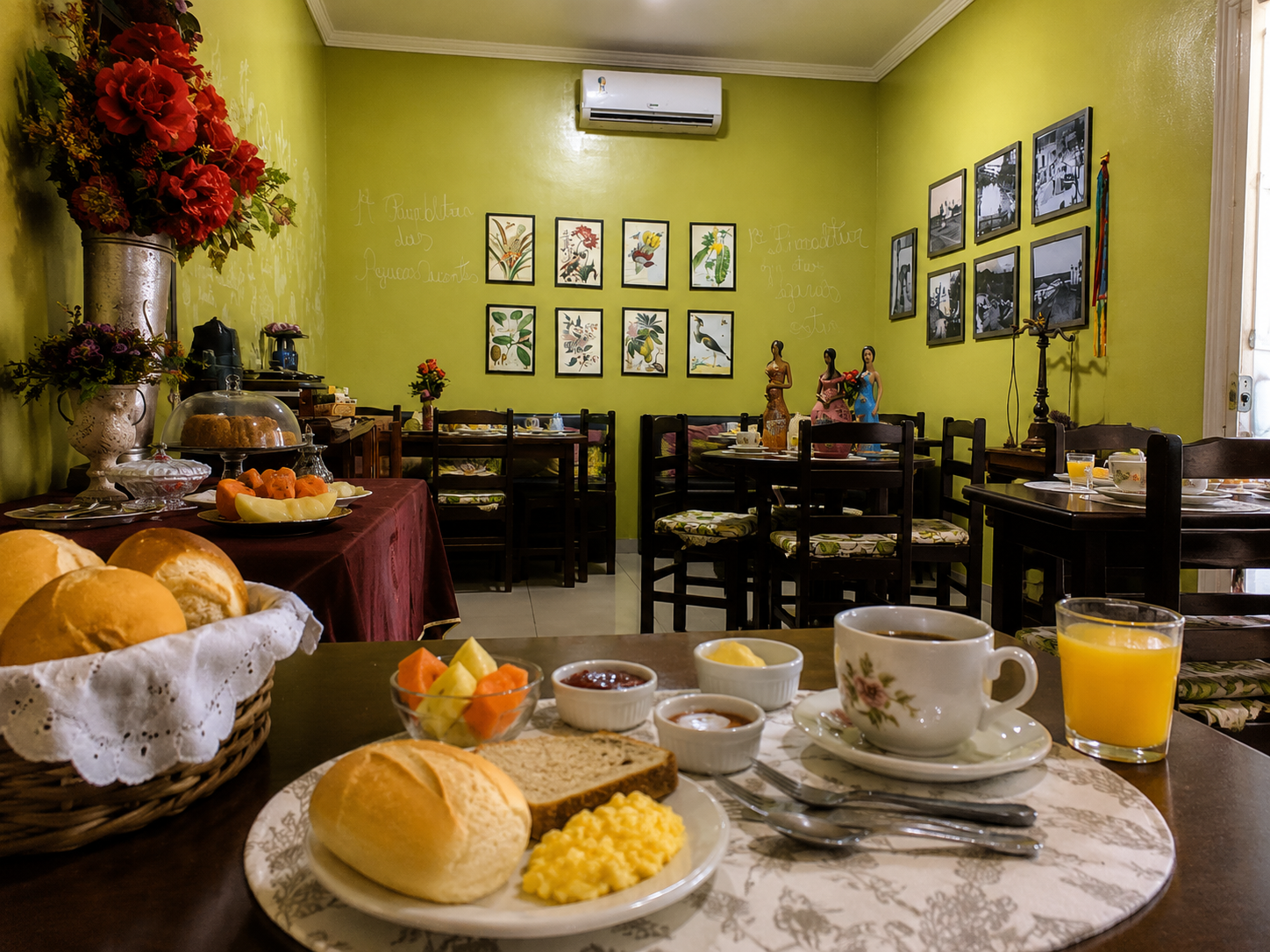 Café do Museu Bonecos Gigantes